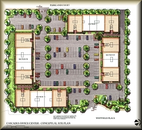 Cascades Office Center Condominiums Siteplan